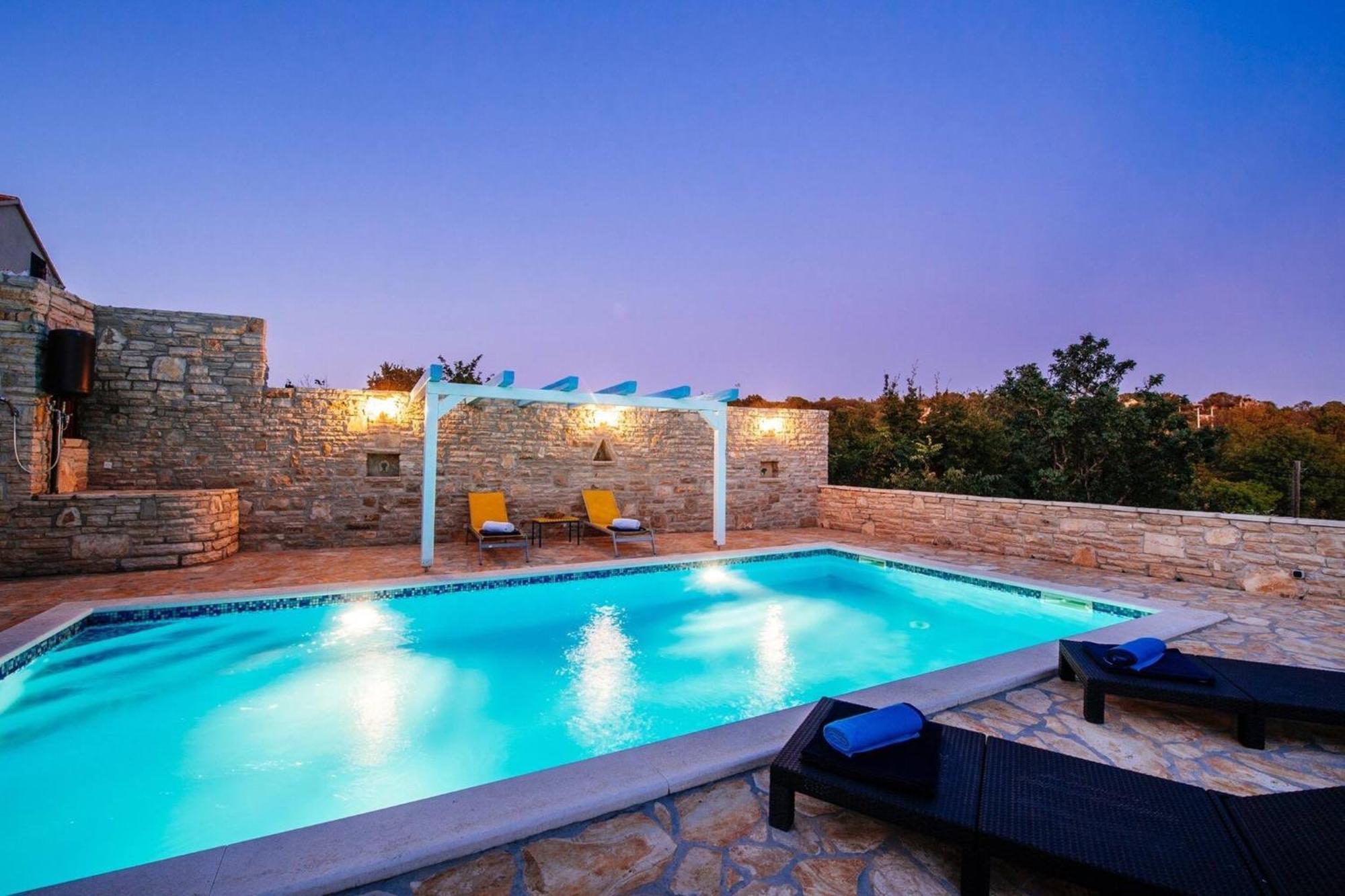 My Dalmatia - Holiday Home Korlat With Private Pool Benkovac Esterno foto