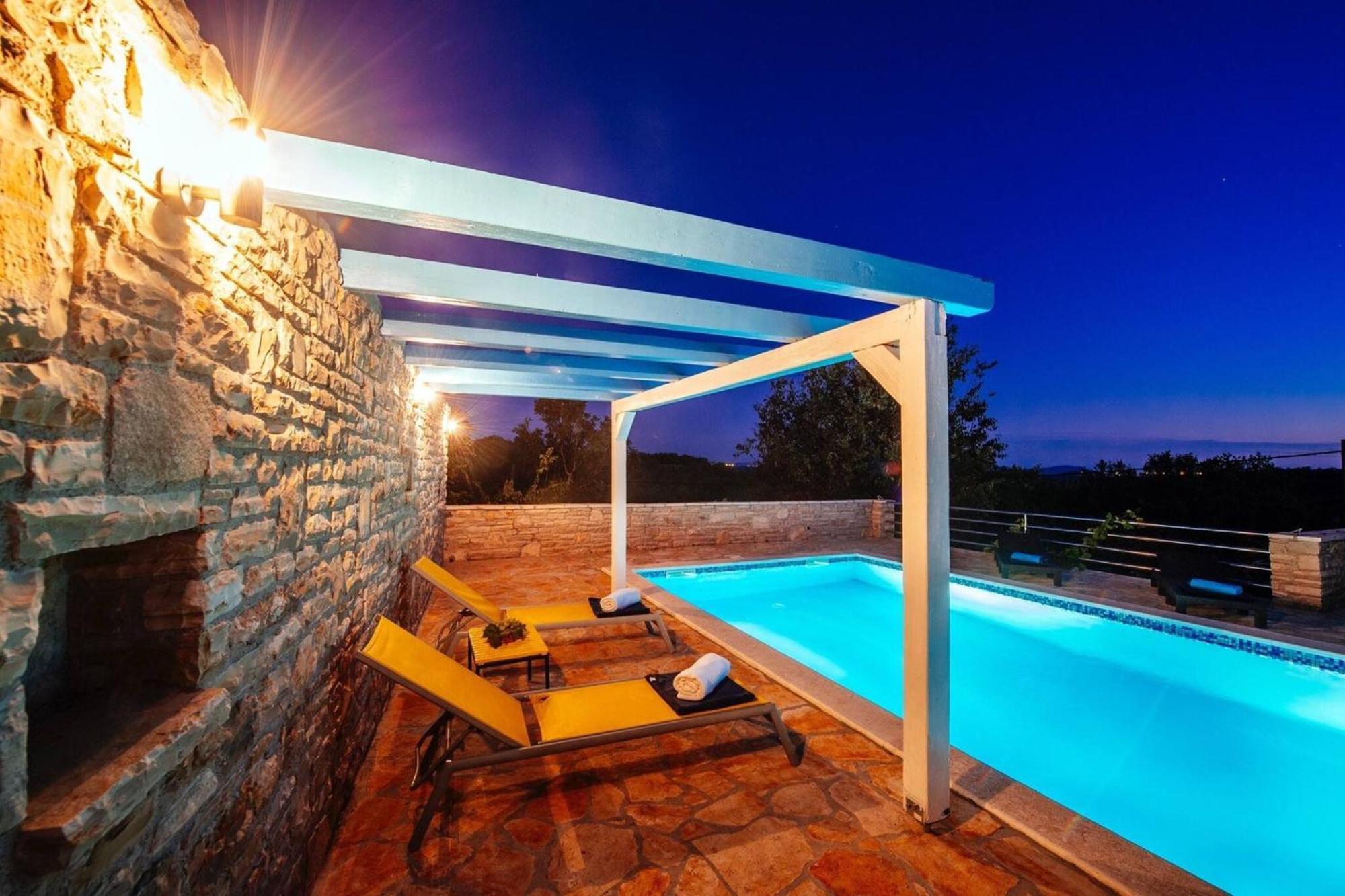 My Dalmatia - Holiday Home Korlat With Private Pool Benkovac Esterno foto