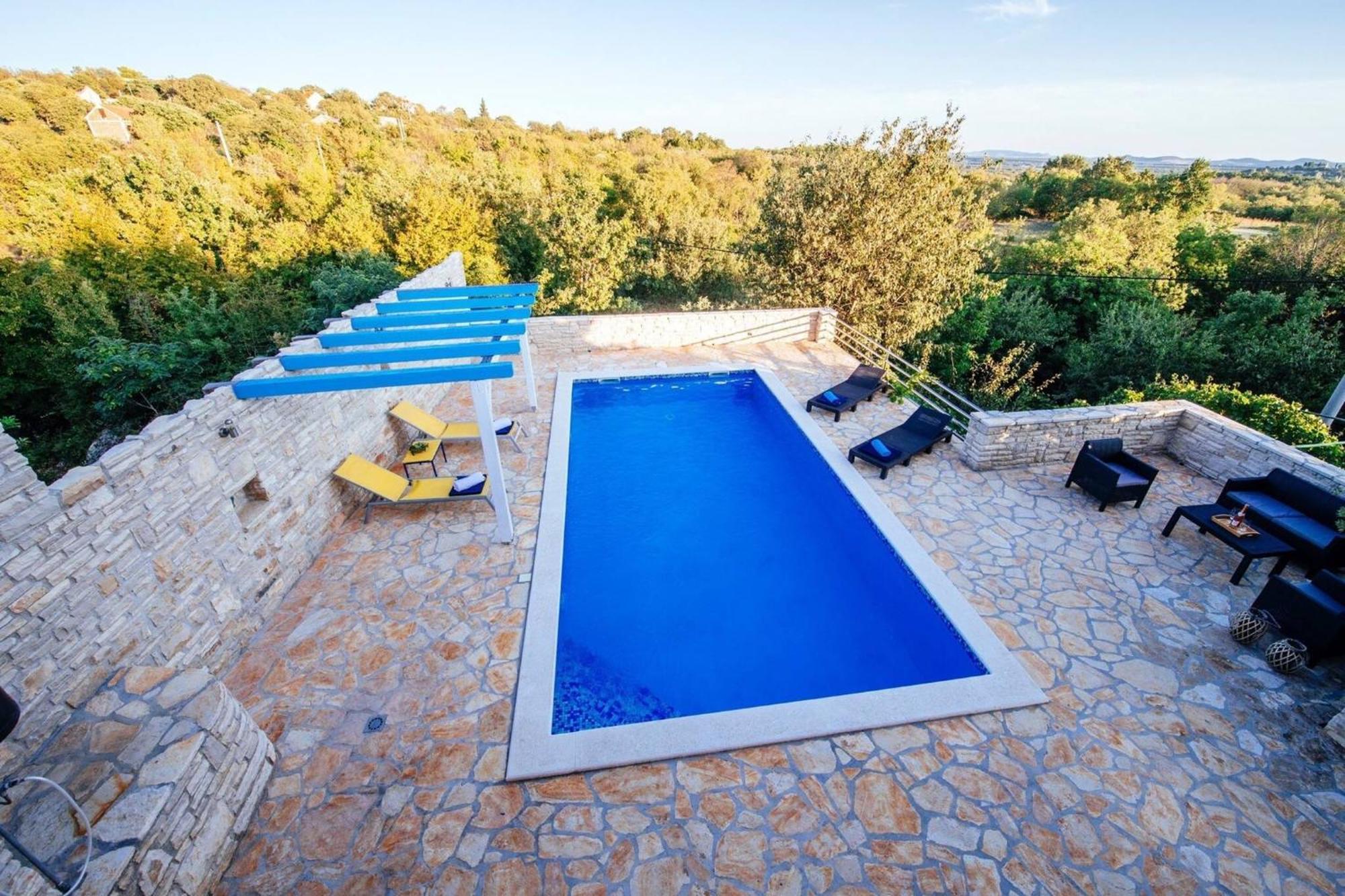 My Dalmatia - Holiday Home Korlat With Private Pool Benkovac Esterno foto