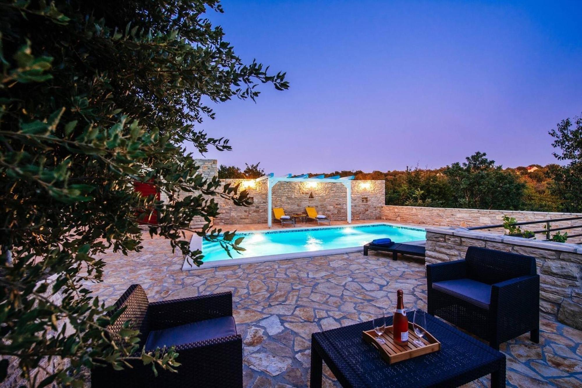 My Dalmatia - Holiday Home Korlat With Private Pool Benkovac Esterno foto