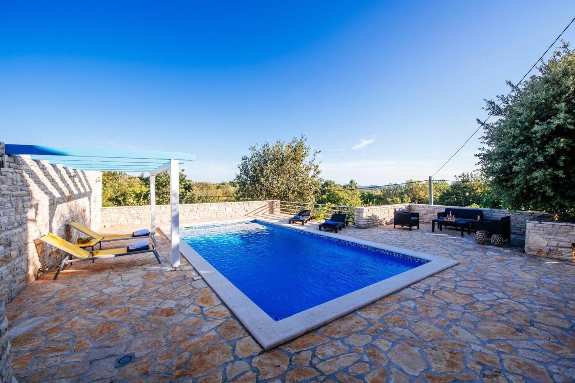 My Dalmatia - Holiday Home Korlat With Private Pool Benkovac Esterno foto