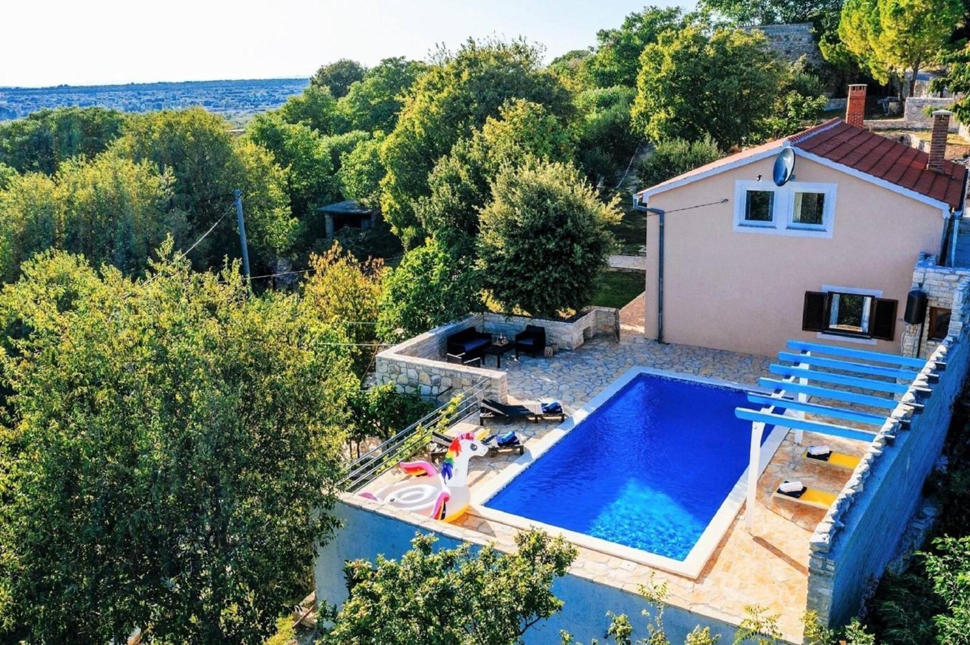 My Dalmatia - Holiday Home Korlat With Private Pool Benkovac Esterno foto